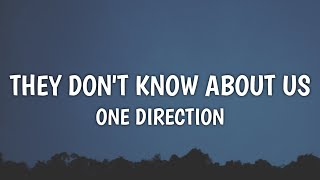 One Direction  They Dont Know About Us Lyrics [upl. by Corilla]