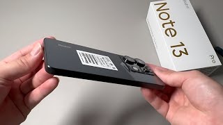 Redmi Note 13 Pro 5G Black UNBOXING 🔥🔥 [upl. by Hevak950]