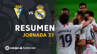 Highlights Cádiz CF vs Real Madrid 03 [upl. by Irfan]