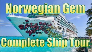 Norwegian Gem Ship Tour [upl. by Iives]