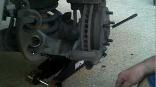 HOW TO REPLACE 19982005 CHEVY GM  BLAZER  JIMMY  BRAVADA  FRONT WHEEL BEARING HUB  SHOUT OUT [upl. by Ardni]