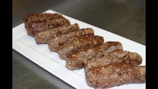 How To Make Ćevapi Skinless Sausages [upl. by Adnoek837]