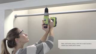 Contractors Wardrobe How to install a sliding door [upl. by Phillane566]