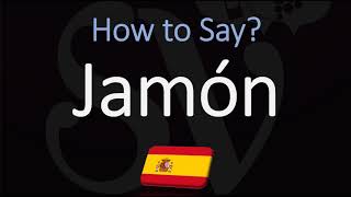 How to Pronounce Jamón CORRECTLY [upl. by Byrn154]