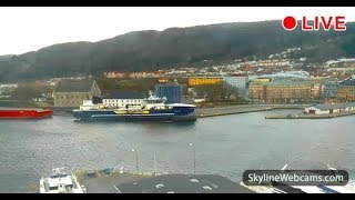 Live Webcam Bergen  Norway [upl. by Swirsky656]