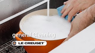 How to Clean Le Creuset Cookware [upl. by Llertnauq]