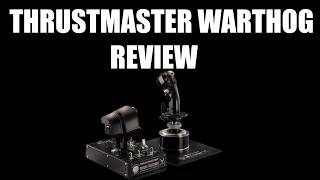 Thrustmaster HOTAS Warthog Hardware Review [upl. by Rokach]