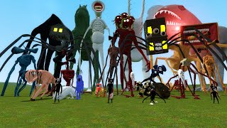 ALL TREVOR HENDERSON CREATURES Garrys Mod Sandbox [upl. by Neraj651]