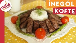 İnegöl Köfte Tarifi  Köfte  Nefis Yemek Tarifleri [upl. by Lilhak354]