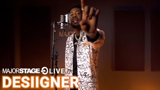 DESIIGNER  AMEN  MAJORSTAGE LIVE STUDIO PERFORMANCE [upl. by Tenaej373]