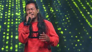 Bibek Waiba Lama  quotKomal Tyo Timroquot  Live Show  The Voice of Nepal 2018 [upl. by Gnen]