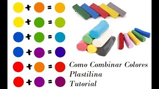 Como combinar colores con plastilina [upl. by Blaze205]