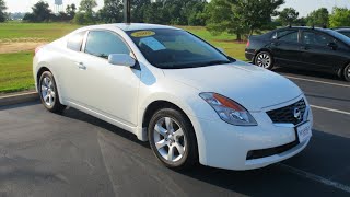 2009 Nissan Altima Coupe 25 S Full Tour amp Startup at Massey Toyota [upl. by Hayimas]