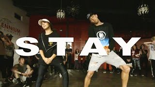 quotSTAYquot  Zedd ft Alessia Cara Dance Choreography  MattSteffanina X MeganBatoon [upl. by Adiarf]