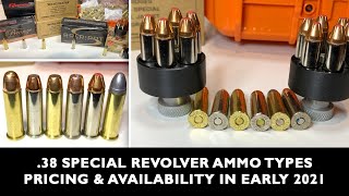 38 Special Revolver Ammo Types Pricing amp Availability in Early 2021 with 38 Special Ammo Shortage [upl. by Pinebrook114]