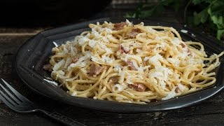 Spaghetti Carbonara Recipe [upl. by Teddy]