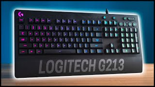 Logitech G213 Prodigy Gaming Keyboard Review [upl. by Maxantia]