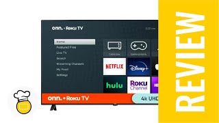 Onn Roku TV 65 Inch 4k Review [upl. by Hopper]