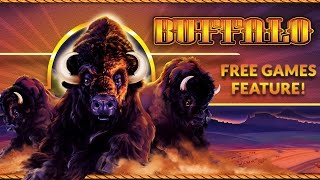 Buffalo  Free Games Feature [upl. by Ainuj]