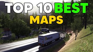 TOP 10 BEST ETS2 MAPS [upl. by Thirion]