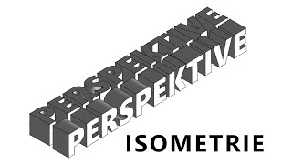 Perspektive Isometrie [upl. by Walley]