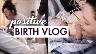 BIRTH VLOG  hypnobirthing kept me CALM during unexpected forceps delivery  2020 pandemic baby [upl. by Figone854]