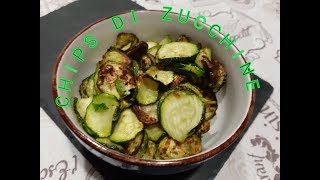 CHIPS DI ZUCCHINE CON FRIGGITRICE AD ARIA PRINCESS [upl. by Jasik26]