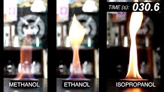 Alcohol Comparison  Methanol vs Ethanol vs Isopropanol [upl. by Dnaltiak]