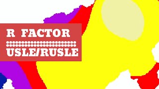 R FACTOR How to calculate the Rainfall Erosivity Factor R USLERUSLE [upl. by Wiburg326]