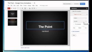 How To Animate a Google Docs Presentation [upl. by Erdne398]