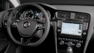 Volkswagen GOLF 7 Interior [upl. by Brittaney]