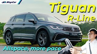 2022 Volkswagen Tiguan Allspace Facelift Review in Malaysia Fancy a Golf GTI SUV  WapCar [upl. by Pavlish]