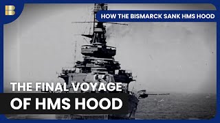 How the Bismarck Sank HMS Hood  Documentary [upl. by Refinej]