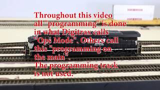 How To Setup DCC for a New Locomotive [upl. by Wightman]