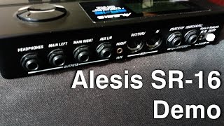 DEMO Alesis SR16 [upl. by Carolynn]