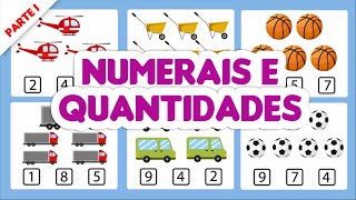 NUMERAIS E QUANTIDADES  Vila Educativa [upl. by Ynaffad]