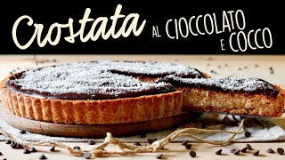 CROSTATA CIOCCOLATO E COCCO Ricetta Facile  BuonIdea [upl. by Amoreta]