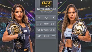 UFC 277 Julianna Peña vs Amanda Nunes 2 Full Fight [upl. by Naes]