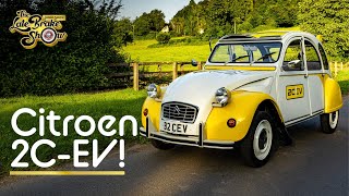 All NEW electric converted Citroen 2CV [upl. by Tabatha]