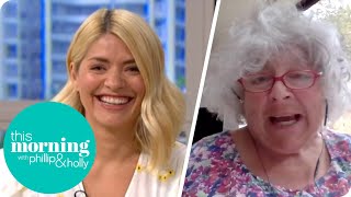 Miriam Margolyes Gives Holly The Giggles Talking About Coping With Lockdown  This Morning [upl. by Yuu]