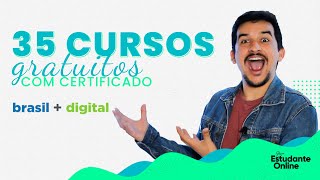 35 CURSOS GRATUITOS COM CERTIFICADO [upl. by Eustis]