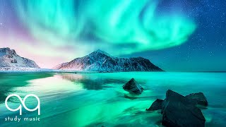 Relaxing Ambient Music 🔵 Aurora Borealis amp Northern Lights Music for Deep Focus amp Study [upl. by Basia]