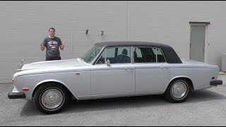 Heres a Tour of the Most Expensive RollsRoyce Sedan From 1973 [upl. by Atnamas910]