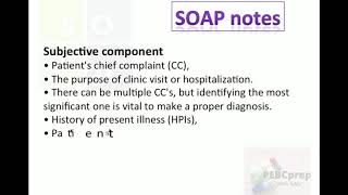 Subjective Objective Assessment Plan SOAP notes [upl. by Karlik]