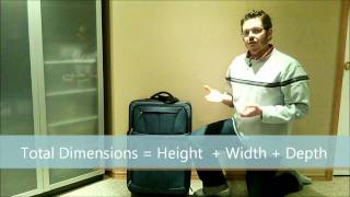 How to Work Out Your Luggage Dimensions [upl. by Tremann]