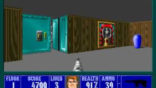 Wolfenstein 3D Gameplay [upl. by Kilroy931]