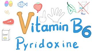 Vitamin B6 Pyridoxine  Diet and Nutrition Series [upl. by Freyah]