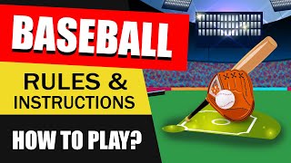 Baseball Rules  Rules of Baseball Game [upl. by Hsina]