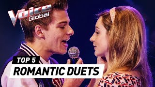 VALENTINES DAY special ROMANTIC DUETS in The Voice [upl. by Cleasta]