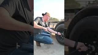 How to grease your trailer axles [upl. by Ylrevaw]